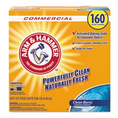 Powder Laundry Detergent, Clean Burst, 9.86 lb Box, 3/Carton