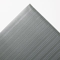 Ribbed Anti-Fatigue Mat, Vinyl, 36 x 60, Gray