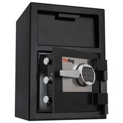 Depository Security Safe, 2.72 cu ft, 24w x 13.4d x 10.83h, Black