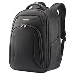 Xenon 3 Laptop Backpack, Fits Devices Up to 15.6", Ballistic Polyester, 12 x 8 x 17.5, Black