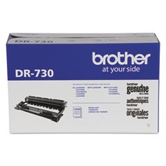 DR730 Drum Unit, 12,000 Page-Yield, Black