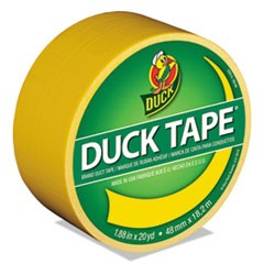 Colored Duct Tape, 3" Core, 1.88" x 20 yds, Yellow