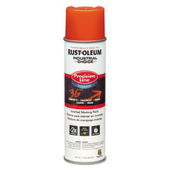 Industrial Choice Precision Line Marking Paint, Flat/Matte Orange, 20 oz Aerosol Can