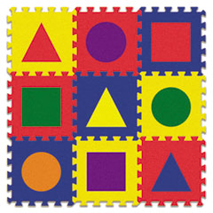 Foam,carpet,shape Sq,ast
