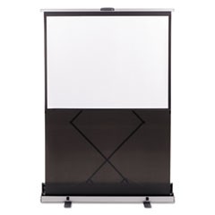 Euro 80 Instant Portable Cinema Screen, 80 x 80, White Matte Finish