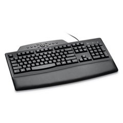 Pro Fit Comfort Keyboard, Internet/Media Keys, Wired, Black