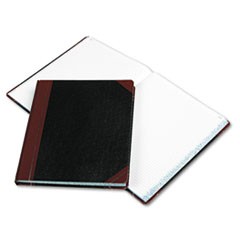 Record Ruled Book, Black Cover, 300 Pages, 10 1/8 x 12 1/4