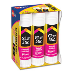 GLUE,STIC,6PK,LG,WHT