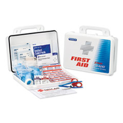 Office First Aid Kit, for Up to 25 People, 131 Pieces, Plastic Case