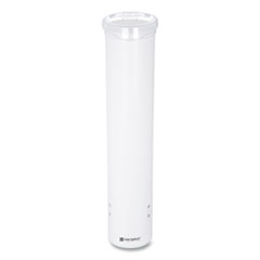 Small Pull-Type Water Cup Dispenser, For 5 oz Cups, White