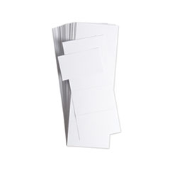 Data Card Replacement, 3 x 1.75, White, 500/Pack