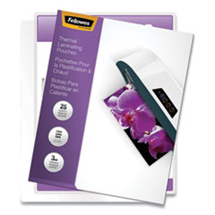 ImageLast Laminating Pouches with UV Protection, 3 mil, 9" x 11.5", Clear, 25/Pack