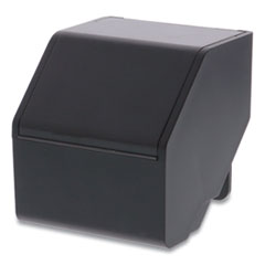 Konnect Desktop Organizer Storage Bin, Short, 3.4" x 3.5" x 3.5", Black