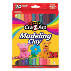 Modeling Clay, 0.73 oz Each Color, 24 Assorted Colors, 24/Box