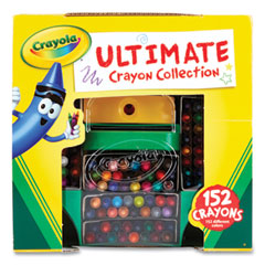 Ultimate Crayon Case, Sharpener Caddy, 152 Colors