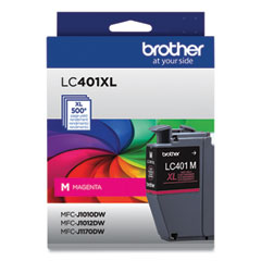 LC401XLMS High-Yield Ink, 500 Page-Yield, Magenta