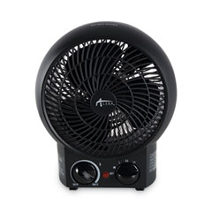 Heater Fan, 8 1/4" x 4 3/8" x 9 3/8", Black