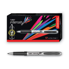 Intensity Fine Tip Permanent Marker, Fine Bullet Tip, Tuxedo Black, Dozen