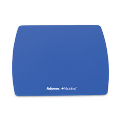 Ultra Thin Mouse Pad with Microban Protection, 9 x 7, Sapphire Blue