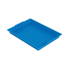 Little Artist Antimicrobial Finger Paint Tray, 16 x 1.8 x 12, Blue