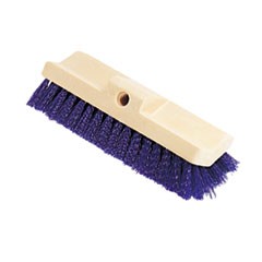 SCRUB BRUSH 10 IN. PLASTIC BI LEVEL