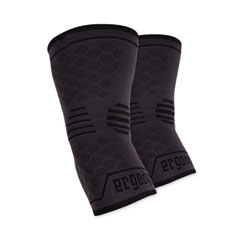 ProFlex 651 Elbow Compression Sleeve, Large, Gray/Black