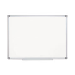 Earth Gold Ultra Magnetic Dry Erase Boards, 48" x 72", White Surface, Satin Aluminum Frame