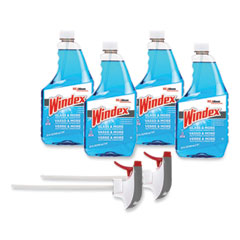 Original Glass Cleaner, Fresh Scent, 32 oz Spray Bottle, 4/Carton