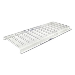 Under Furniture Air Deflector, 11 x 20 x 1.25, Clear