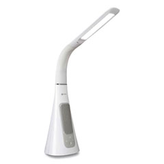 Wellness Series SanitizingPro LED Desk Lamp and UV Air Purifier, 15" to 25" High, White