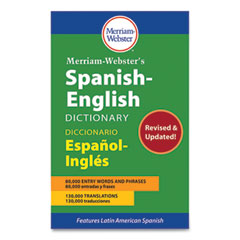 Spanish-English Dictionary, Paperback, 928 Pages