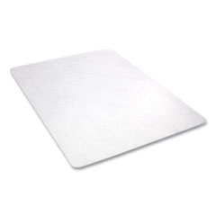 EconoMat Antimicrobial Chair Mat, Rectangular, 45 x 63, Clear