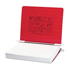 PRESSTEX Covers with Storage Hooks, 2 Posts, 6" Capacity, 11 x 8.5, Executive Red