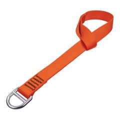 Squids 3177 Anchor Choke Strap for Tool Tethering, 60 lb Max Safe Working Capacity, 28" Long, Orange