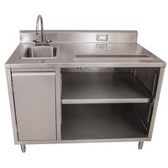 TABLE,30X72 BEV SINK LT