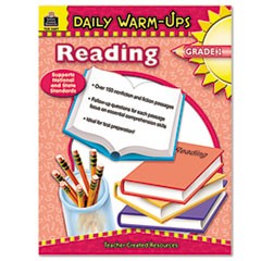 Daily Warm-Ups: Reading, Grade 1, Paperback, 176 Pages