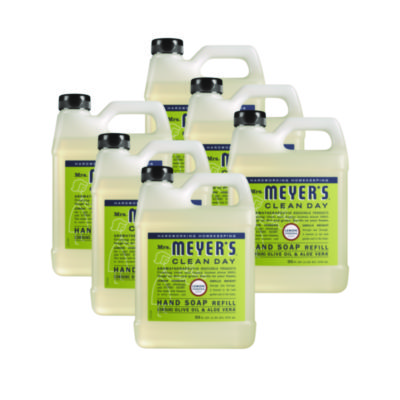 Clean Day Liquid Hand Soap, Lemon, 33 oz, 6/Carton Clean Day Liquid Hand Soap, Lemon, 33 oz, 6/Carton