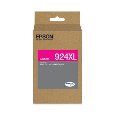 T924XL320 (924XL) DURABrite Ultra 924XL High-Yield Ink, Magenta T924XL320 (924XL) DURABrite Ultra 924XL High-Yield Ink, Magenta